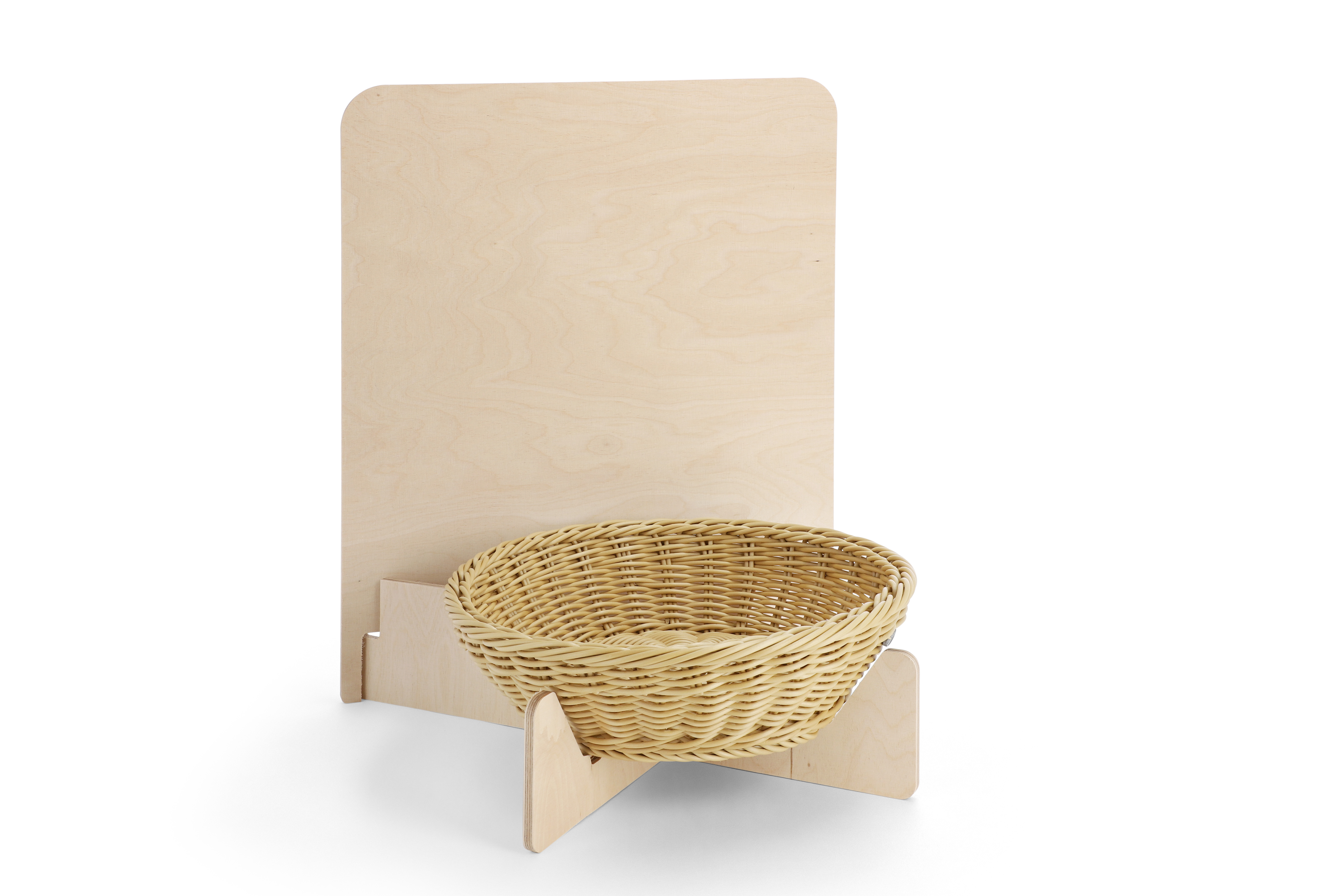 Counter Displays with Wicker Basket