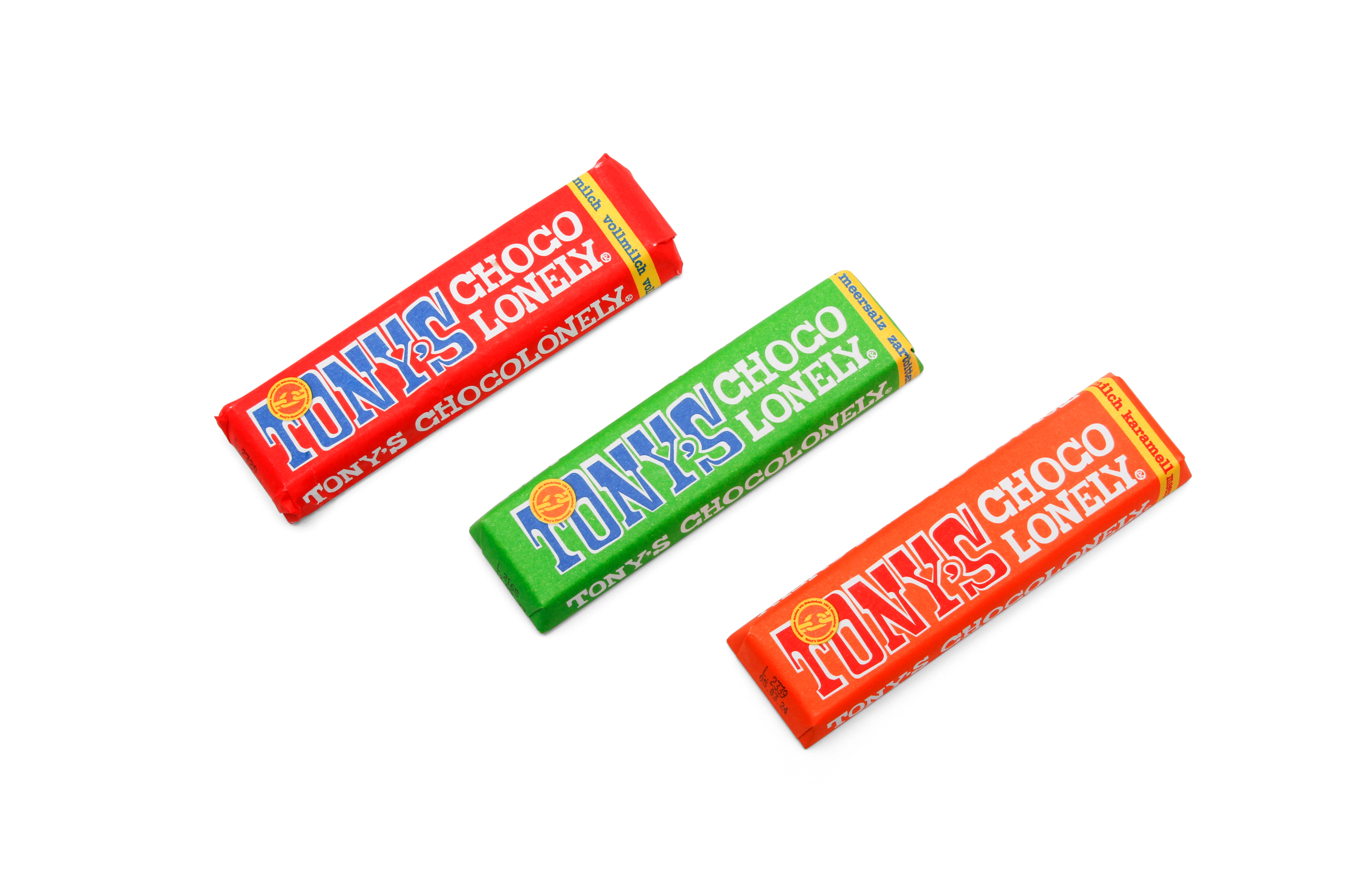 Sample Tony's Chocolonely Chocolate Bars with Promotional Sleeve